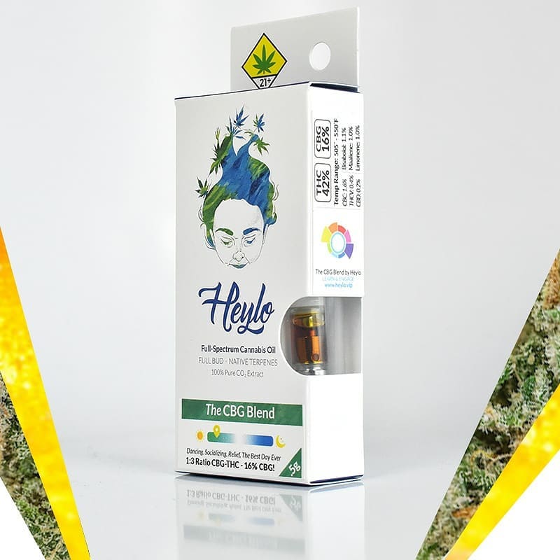 Full-spectrum CO2 Vape - The CBG Blend by Heylo Cartridge