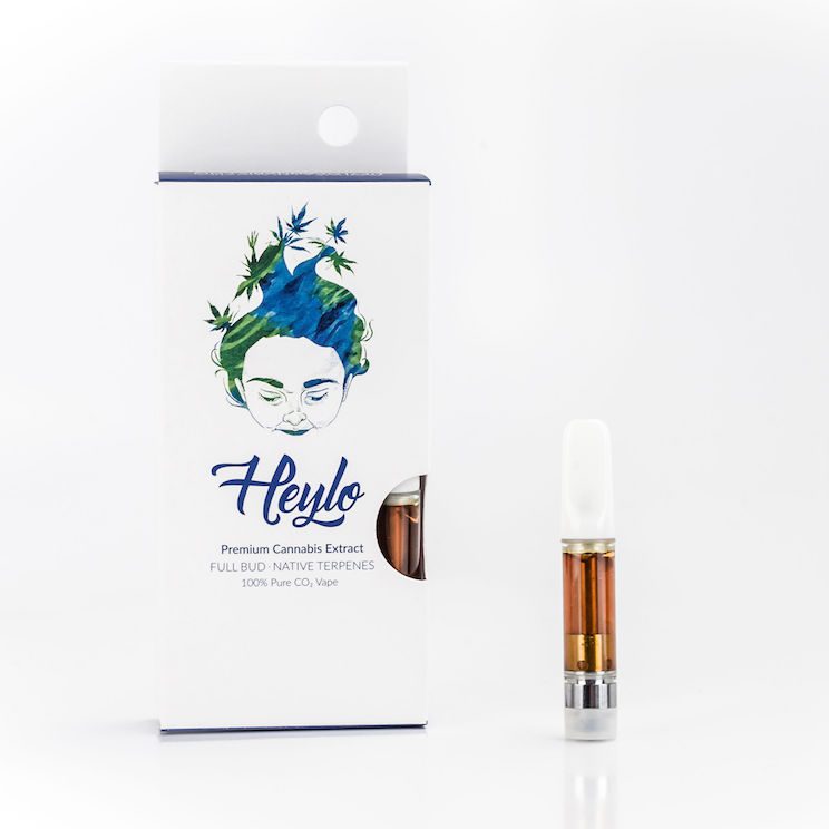 Full-spectrum CO2 Vape Cartridges by Heylo